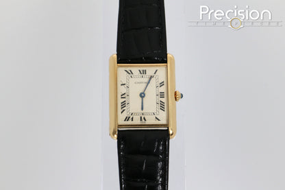Cartier Tank Louis Ref: 83717753 24mm Quartz Full Set 18K YG