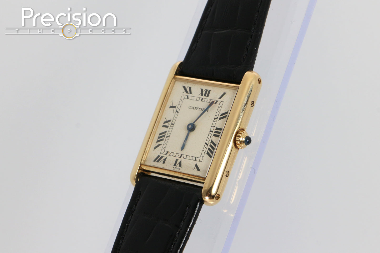 Cartier Tank Louis Ref: 83717753 24mm Quartz Full Set 18K YG