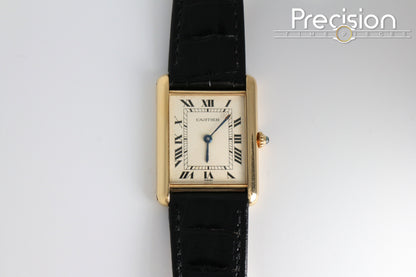 Cartier Tank Louis Ref: 83717753 24mm Quartz Full Set 18K YG