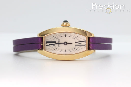 Cartier Mini Tonneau Lanieres Ref: 2592 16mm Quartz