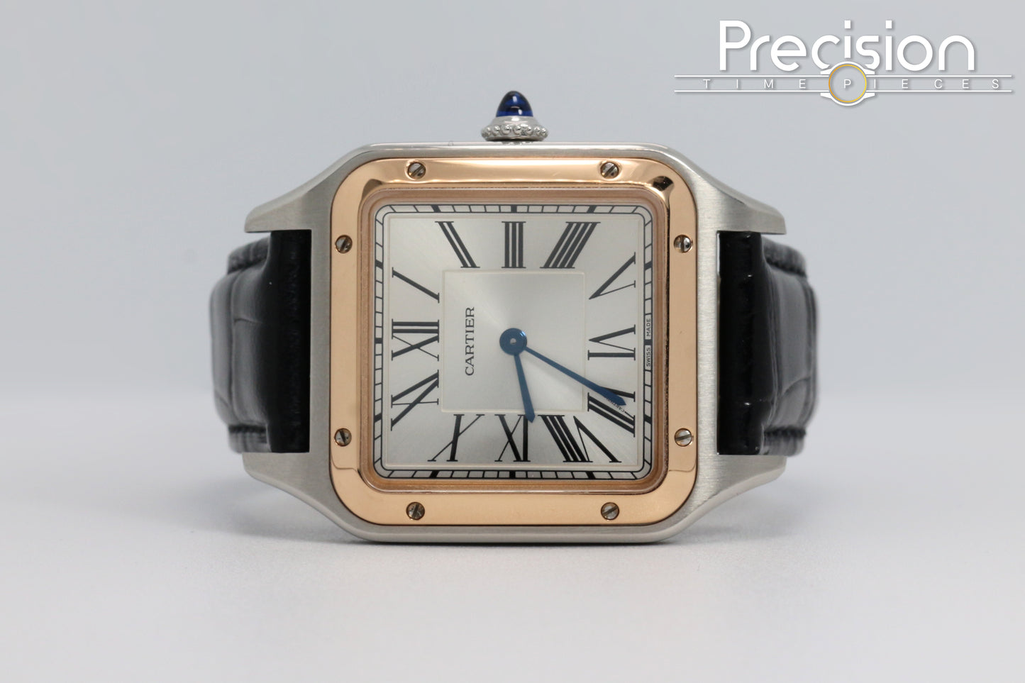 Cartier Santos Dumont Ref: W2SA0011 Quartz 43.5 X 31.4mm 2017 18K Rose Gold