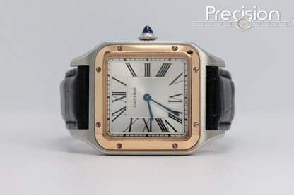 Cartier Santos Dumont Ref: W2SA0011 Quartz 43.5 X 31.4mm 2017 18K Rose Gold