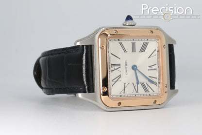 Cartier Santos Dumont Ref: W2SA0011 Quartz 43.5 X 31.4mm 2017 18K Rose Gold