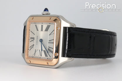 Cartier Santos Dumont Ref: W2SA0011 Quartz 43.5 X 31.4mm 2017 18K Rose Gold