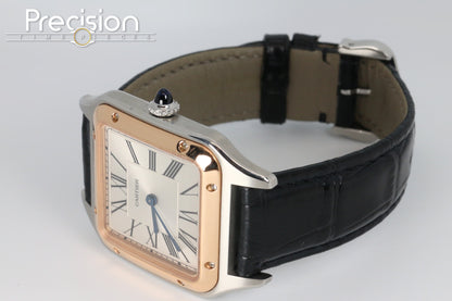 Cartier Santos Dumont Ref: W2SA0011 Quartz 43.5 X 31.4mm 2017 18K Rose Gold