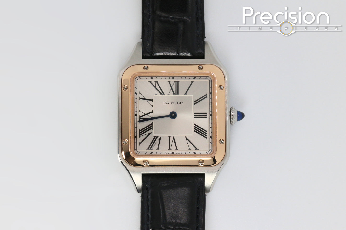 Cartier Santos Dumont Ref: W2SA0011 Quartz 43.5 X 31.4mm 2017 18K Rose Gold