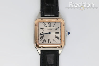 Cartier Santos Dumont Ref: W2SA0011 Quartz 43.5 X 31.4mm 2017 18K Rose Gold