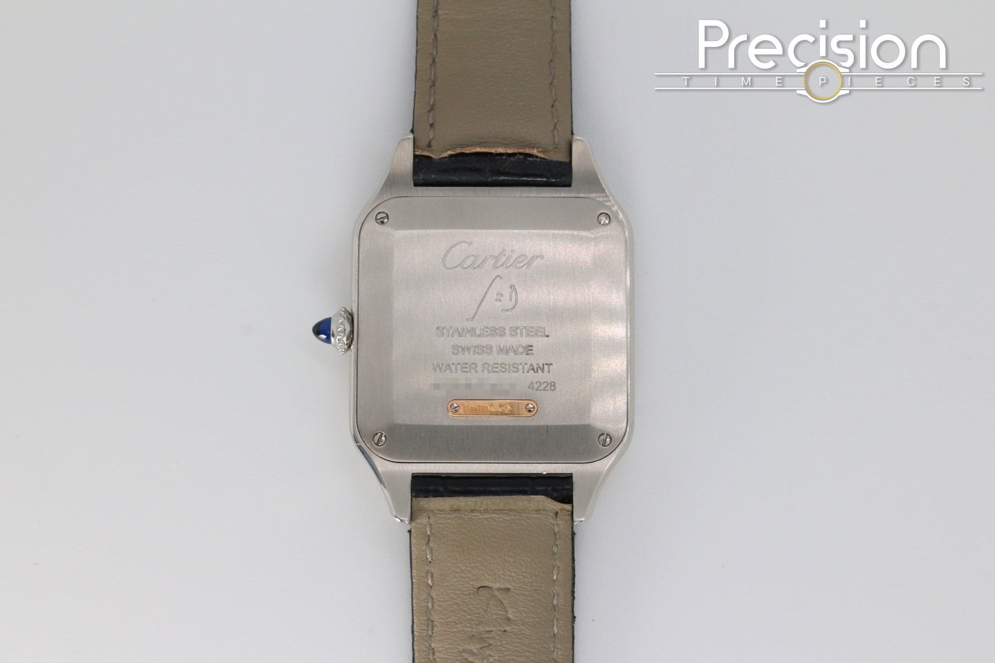 Cartier Santos Dumont Ref: W2SA0011 Quartz 43.5 X 31.4mm 2017 18K Rose Gold