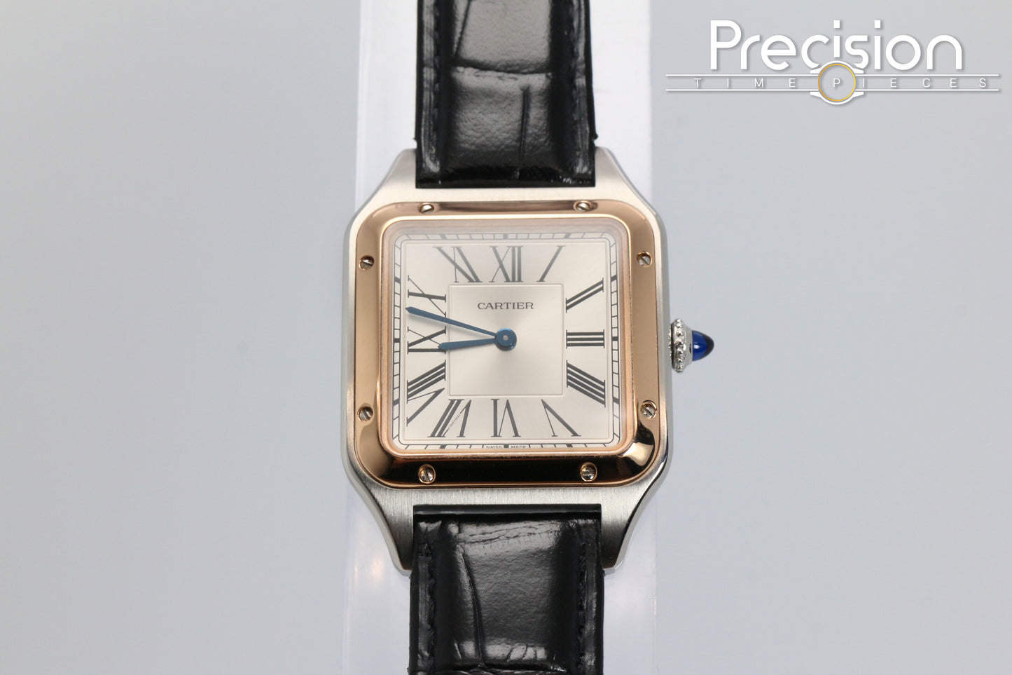 Cartier Santos Dumont Ref: W2SA0011 Quartz 43.5 X 31.4mm 2017 18K Rose Gold
