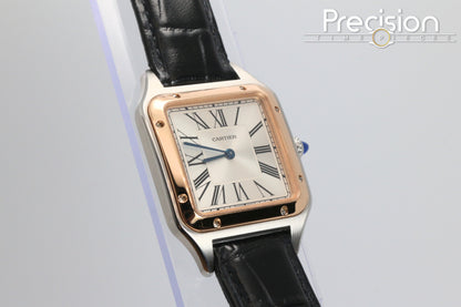 Cartier Santos Dumont Ref: W2SA0011 Quartz 43.5 X 31.4mm 2017 18K Rose Gold