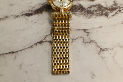 Cartier Calandre Yellow Gold Ref: 6603 Quartz 18mm x 22mm