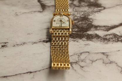 Cartier Calandre Yellow Gold Ref: 6603 Quartz 18mm x 22mm