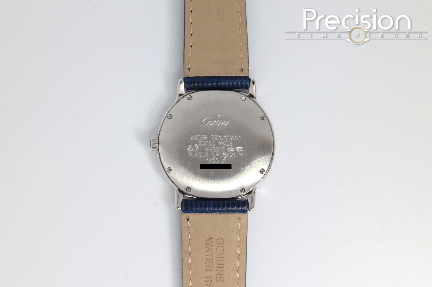 Cartier Must de Ronde Ref: 1800 1 Sterling Silver 33mm Ladies Quartz
