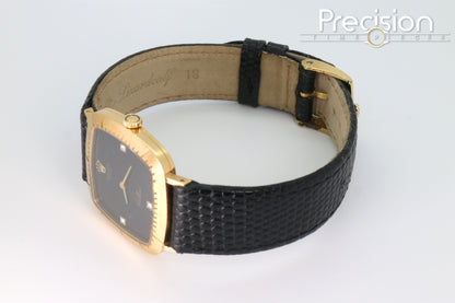 Rolex Cellini Ref: 4084 🔥Rare Onxy Diamond Dial🔥30mm Yellow Gold