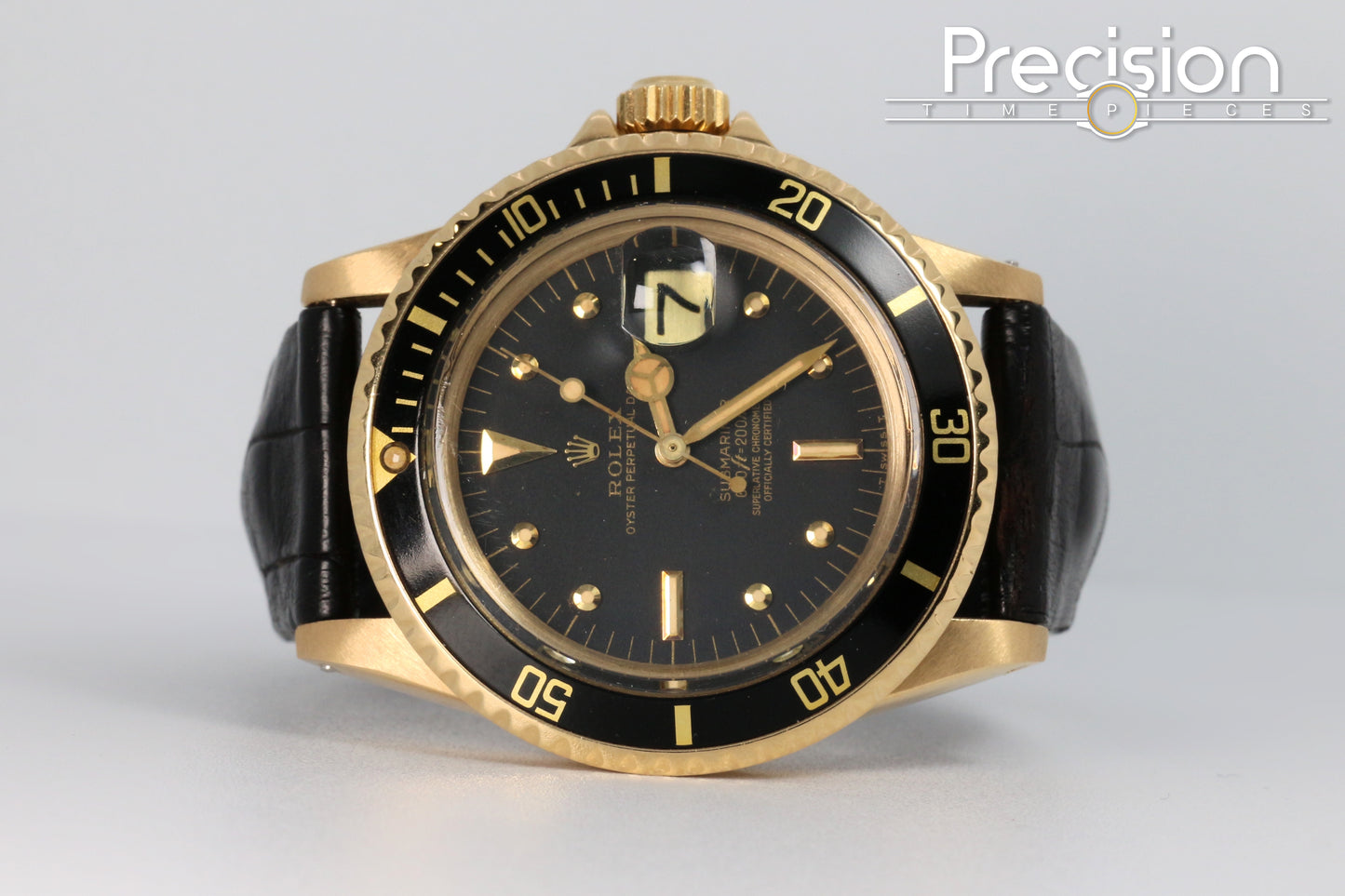 Rolex Submariner Ref: 1680/8 Nipple Dial 18K Yellow Gold 40mm