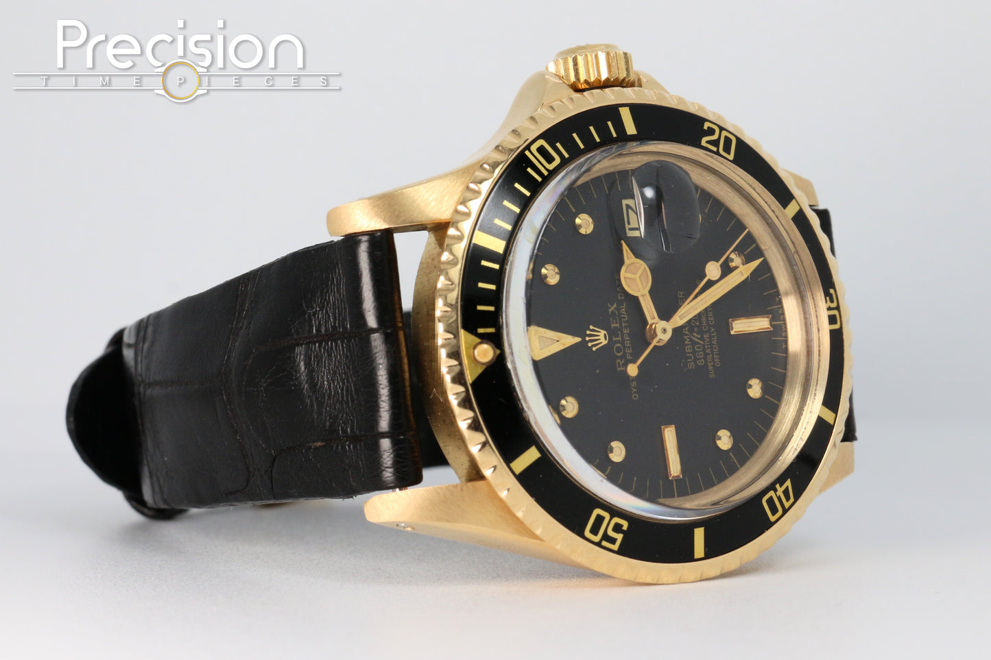 Rolex Submariner Ref: 1680/8 Nipple Dial 18K Yellow Gold 40mm