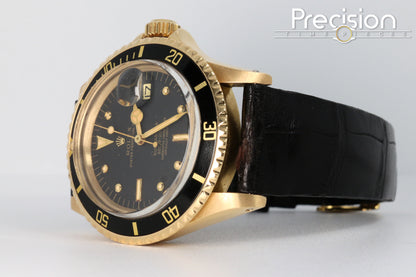 Rolex Submariner Ref: 1680/8 Nipple Dial 18K Yellow Gold 40mm