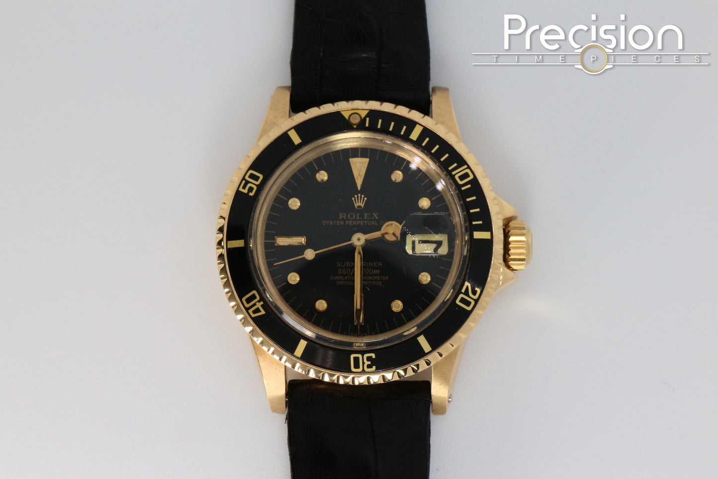 Rolex Submariner Ref: 1680/8 Nipple Dial 18K Yellow Gold 40mm