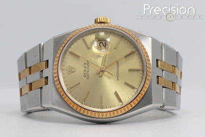 Rolex OysterQuartz DateJust 36 Ref: 17013 Two-Tone