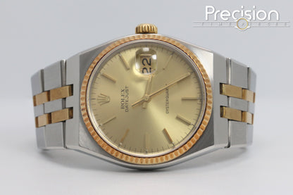 Rolex OysterQuartz DateJust 36 Ref: 17013 Two-Tone