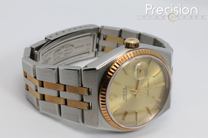 Rolex OysterQuartz DateJust 36 Ref: 17013 Two-Tone