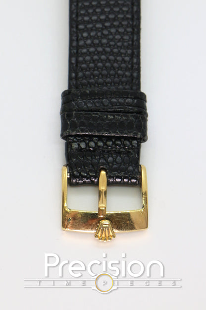 Rolex Cellini Ref: 4084 🔥Rare Onxy Diamond Dial🔥30mm Yellow Gold