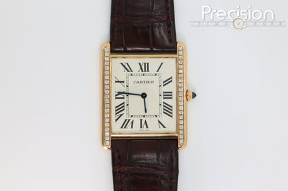 Cartier Tank Louis XL Ref: 3280 32mm Rose Gold Manual Wind