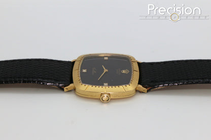 Rolex Cellini Ref: 4084 🔥Rare Onxy Diamond Dial🔥30mm Yellow Gold