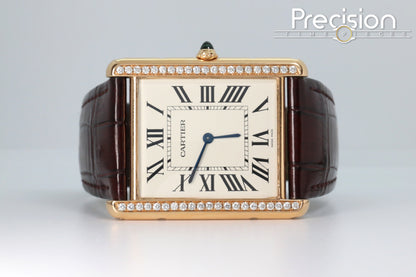Cartier Tank Louis XL Ref: 3280 32mm Rose Gold Manual Wind