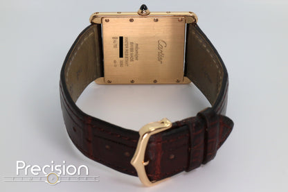 Cartier Tank Louis XL Ref: 3280 32mm Rose Gold Manual Wind