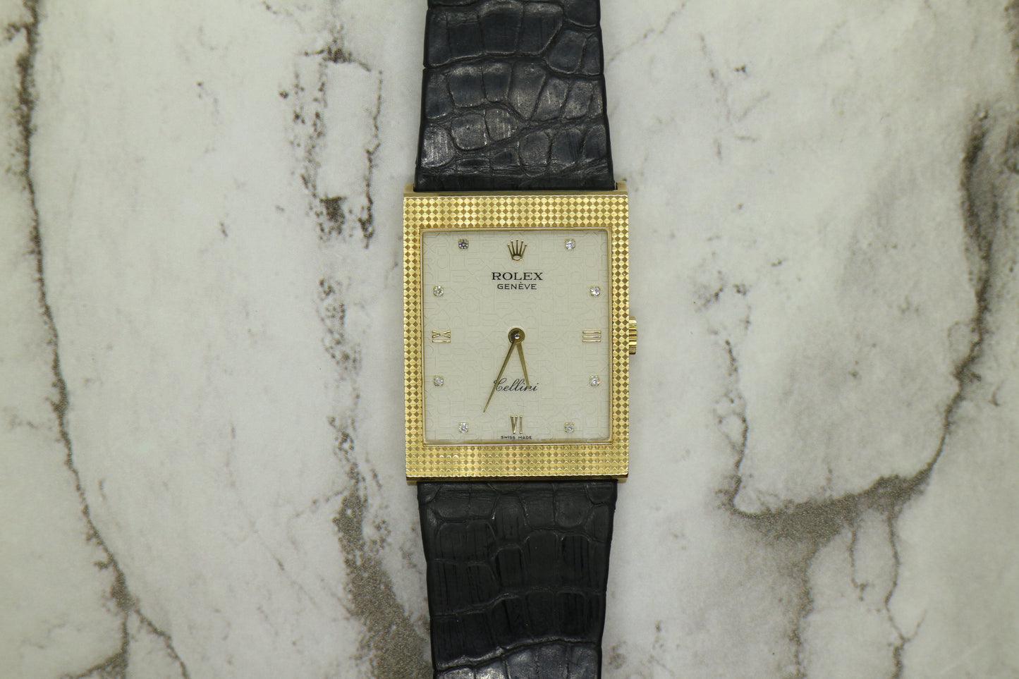 Rolex Cellini Cream Jubilee (“Computer”) Dial 25mm 18K Yellow Gold