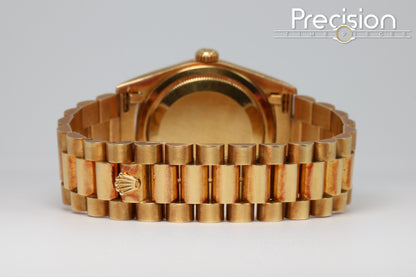 Rolex Day-Date 36 Ref: 18238 MOP Diamond Hour-Markers Untouched Case