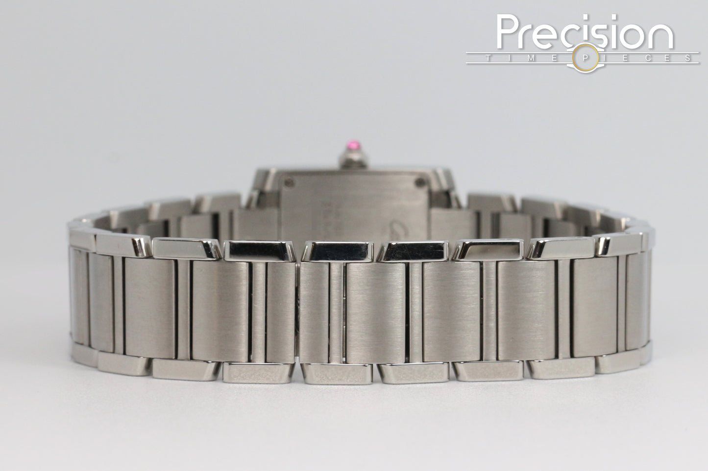 Cartier Tank Francaise Ref: 2384 🔥 Very Rare Raspberry Pink Dial 20mm Quartz