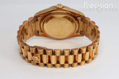 Rolex Day-Date 36 Ref: 18238 MOP Diamond Hour-Markers Untouched Case