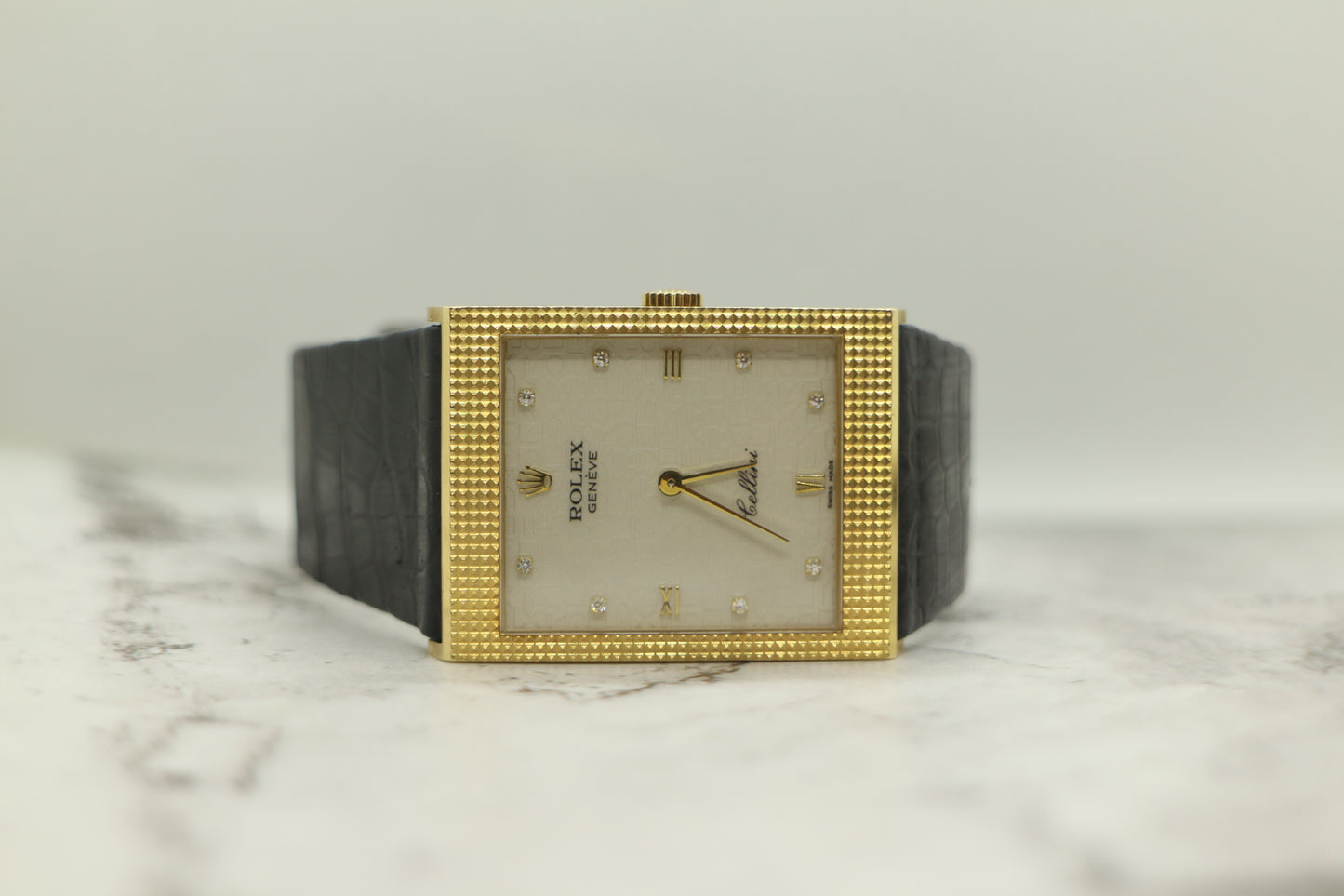 Rolex Cellini Cream Jubilee (“Computer”) Dial 25mm 18K Yellow Gold