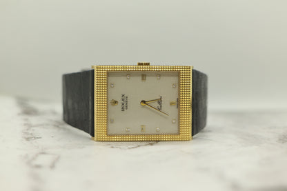 Rolex Cellini Cream Jubilee (“Computer”) Dial 25mm 18K Yellow Gold