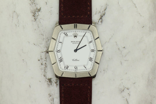 Rolex Cellini Ref: 4170 White Gold Rare Case