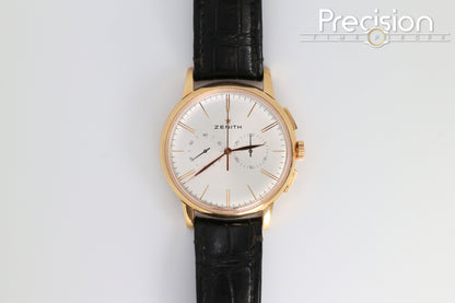 Zenith Master Chronograph Classic Ref: 18.2270.4069/01.C498 18K Rose Gold