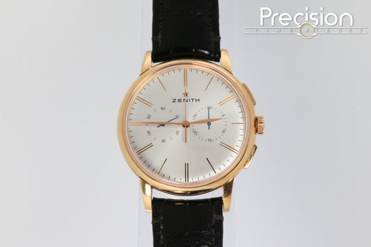 Zenith Master Chronograph Classic Ref: 18.2270.4069/01.C498 18K Rose Gold