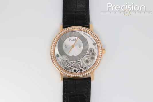 Piaget Altiplano Ref: G0A40013 18K Rose Gold 38mm ŵ Card