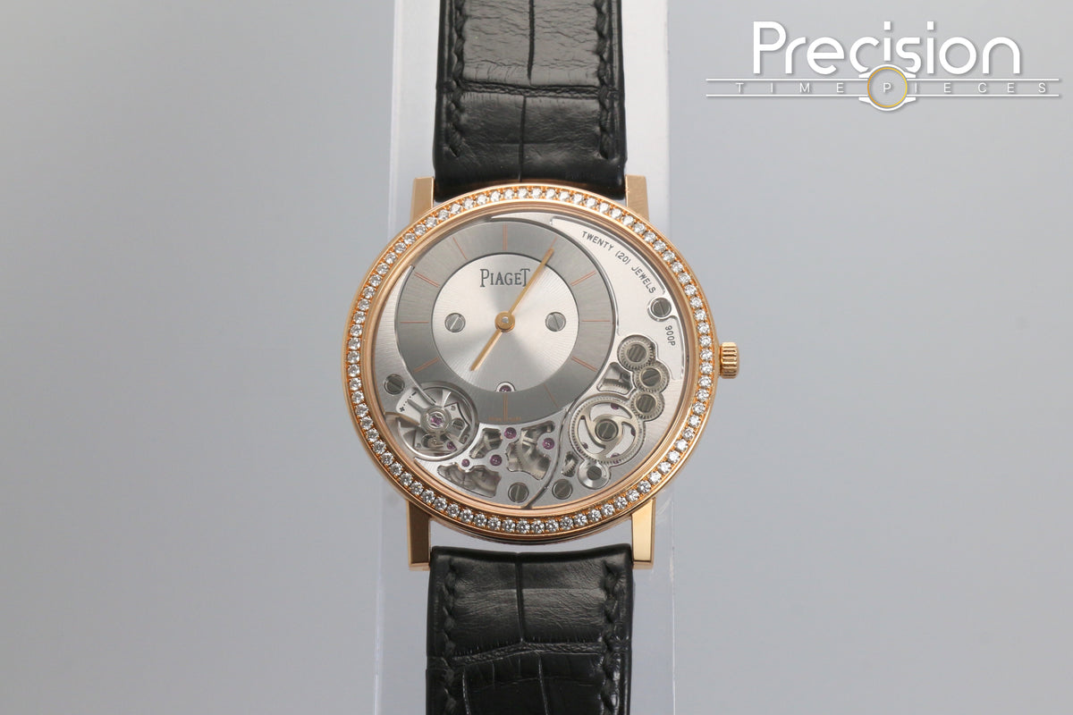 Piaget Altiplano Ref: G0A40013 18K Rose Gold 38mm ŵ Card