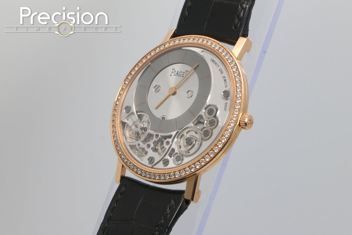 Piaget Altiplano Ref: G0A40013 18K Rose Gold 38mm ŵ Card