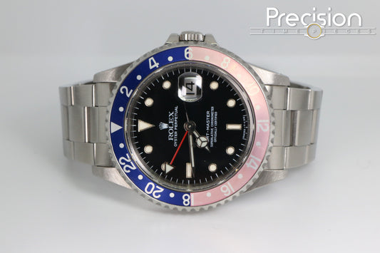 Rolex 16700 GMT-Master Quickset Date Faded Insert Vintage Feel