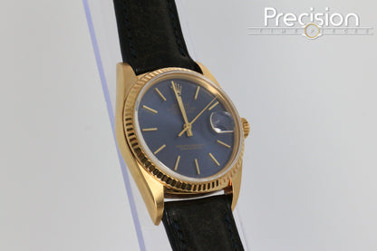 Rolex DateJust 36 Ref: 16018 18K Yellow Gold 36mm