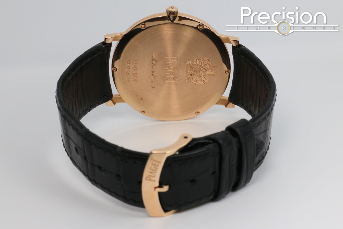 Piaget Altiplano Ref: G0A40013 18K Rose Gold 38mm ŵ Card