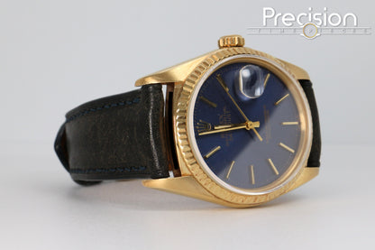 Rolex DateJust 36 Ref: 16018 18K Yellow Gold 36mm