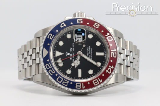 Rolex GMT-Master II Ref: 126710BLRO Dec 2020 Full Set Stickered-Day 1