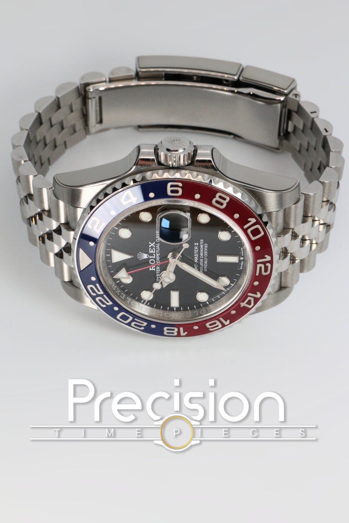 Rolex GMT-Master II Ref: 126710BLRO Dec 2020 Full Set Stickered-Day 1