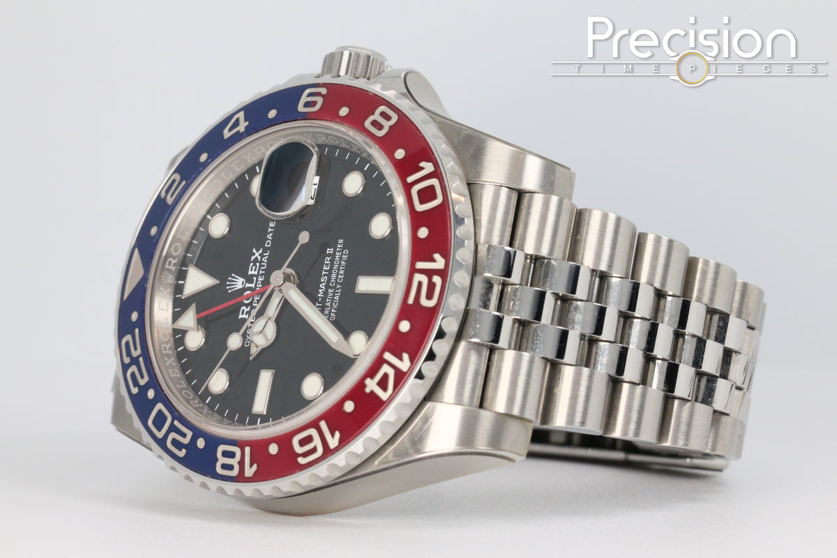 Rolex GMT-Master II Ref: 126710BLRO Dec 2020 Full Set Stickered-Day 1