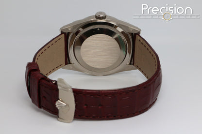 Rolex Day-Date 36 Ref: 118139 🔥Rare Cherry Dial 🔥18K White Gold 36mm